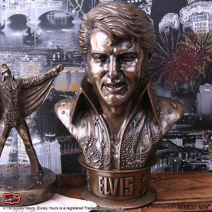 Elvisly Yours Elvis Presley-Büste, 33 cm