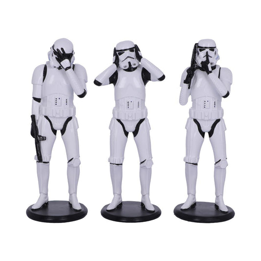 Original Stormtrooper Drei weise Sturmtruppler Figuren 14cm