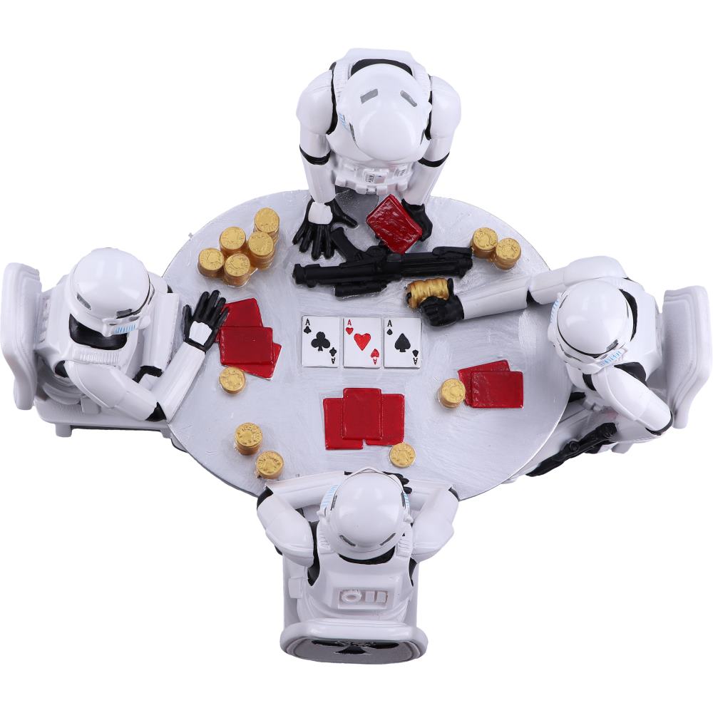 Original Stormtrooper Pokerface-Glücksspielfiguren