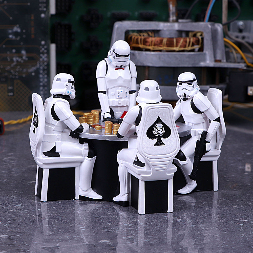 Original Stormtrooper Pokerface-Glücksspielfiguren