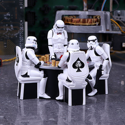 Original Stormtrooper Pokerface-Glücksspielfiguren