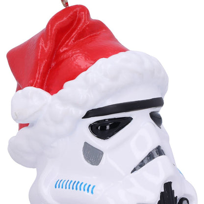 Original Stormtrooper Weihnachtsmannmütze zum Aufhängen, 8,3 cm