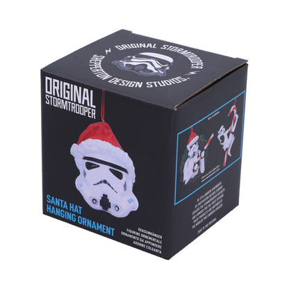 Original Stormtrooper Weihnachtsmannmütze zum Aufhängen, 8,3 cm