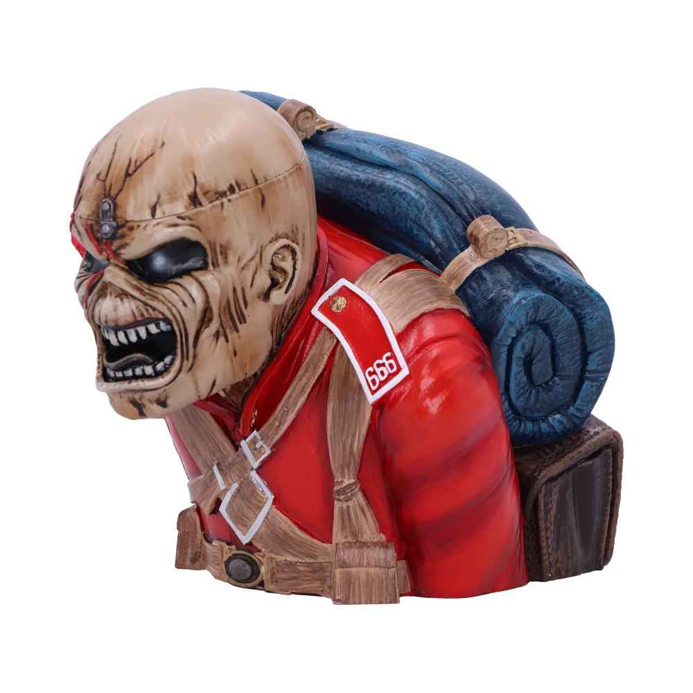Nemesis Now Iron Maiden: The Trooper Eddie Büste & Box – 26,5 cm - Actionfigurenwelt - Actionfigur Sammlerstück