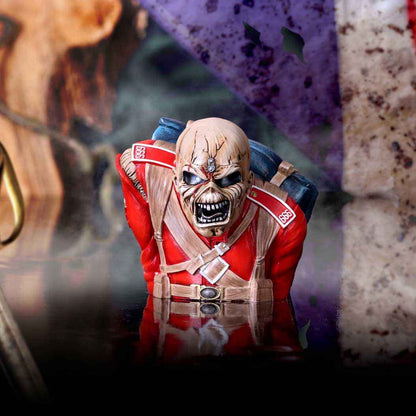 Nemesis Now Iron Maiden: The Trooper Eddie Büste & Box – 26,5 cm - Actionfigurenwelt - Actionfigur Sammlerstück