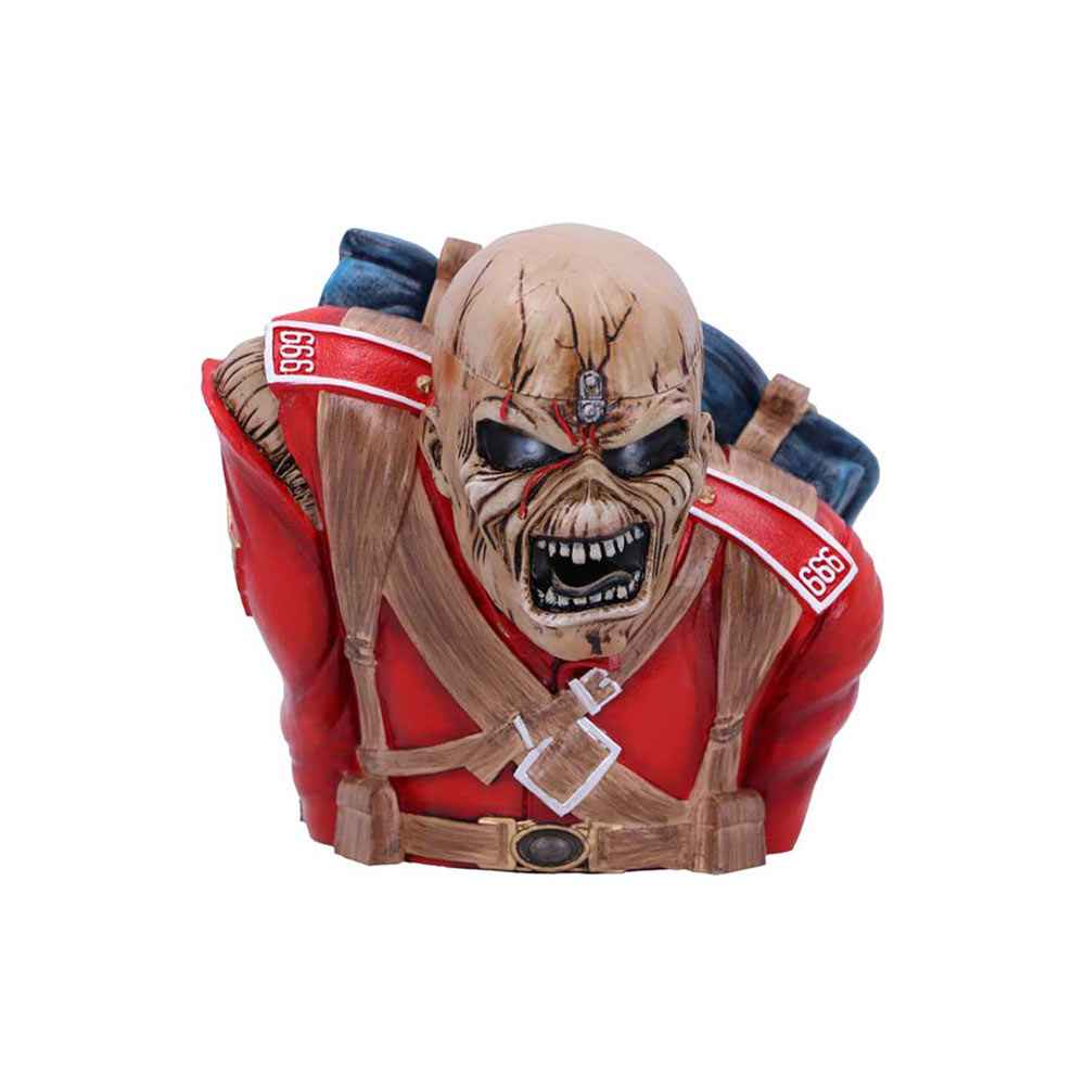 Nemesis Now Iron Maiden: The Trooper Eddie Büste & Box – 26,5 cm - Actionfigurenwelt - Actionfigur Sammlerstück