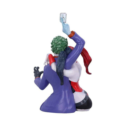 Nemesis Now DC Comics: The Joker & Harley Quinn Sammlerbüste (37,5 cm)