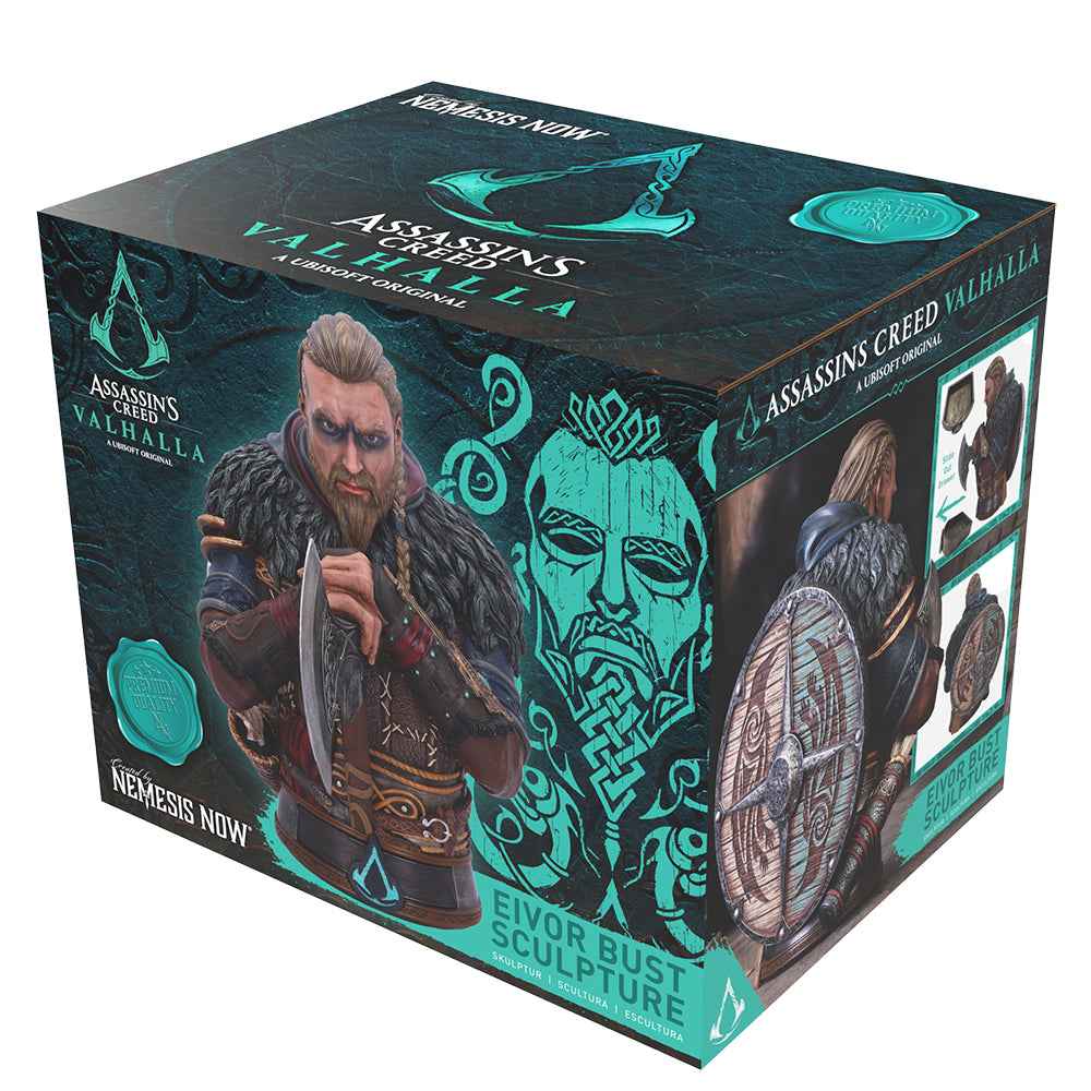 Nemesis Now Assassin's Creed Valhalla: Eivor Sammlerbüste (32 cm) - Actionfigurenwelt - Actionfigur Sammlerstück