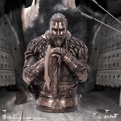 Assassin's Creed Valhalla Eivor-Büste (Bronze) 31 cm
