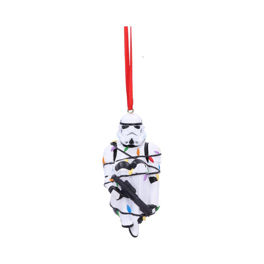 Original Stormtrooper in Lichterkette, Hängeornament, 9 cm