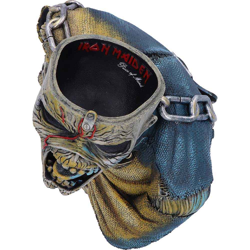 Nemesis Now Iron Maiden: Piece of Mind Eddie Büste & Box (Klein) – 12 cm - Actionfigurenwelt - Actionfigur Sammlerstück