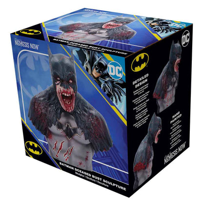 Nemesis Now DC Comics: DCeased Batman Zombie – Große Sammlerbüste (29 cm)