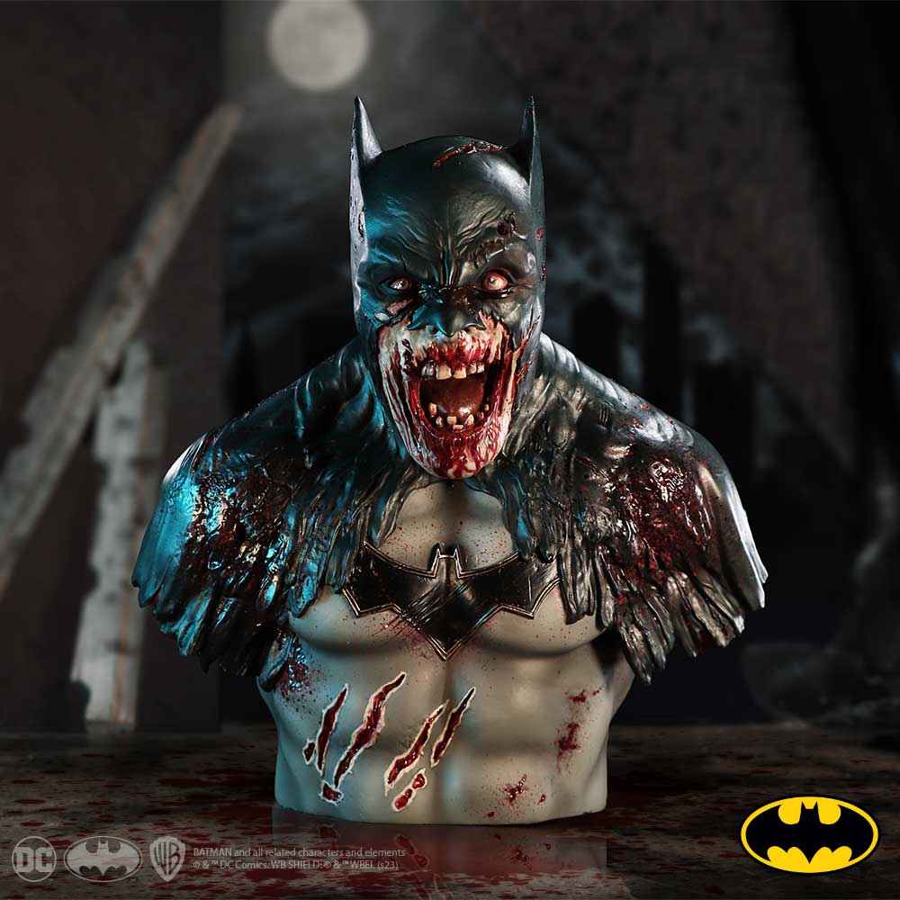 Nemesis Now DC Comics: DCeased Batman Zombie – Große Sammlerbüste (29 cm)
