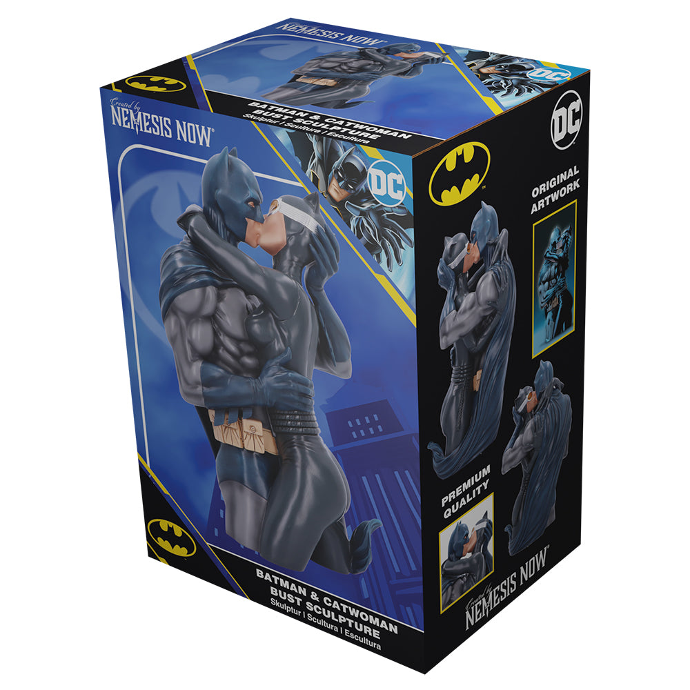 Batman & Catwoman Büste 30cm