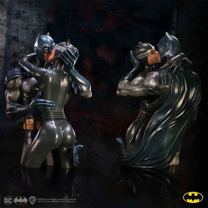 Nemesis Now DC Comics: Batman & Catwoman Sammlerbüste (30 cm) – Der Kuss - Actionfigurenwelt - Actionfigur Sammlerstück