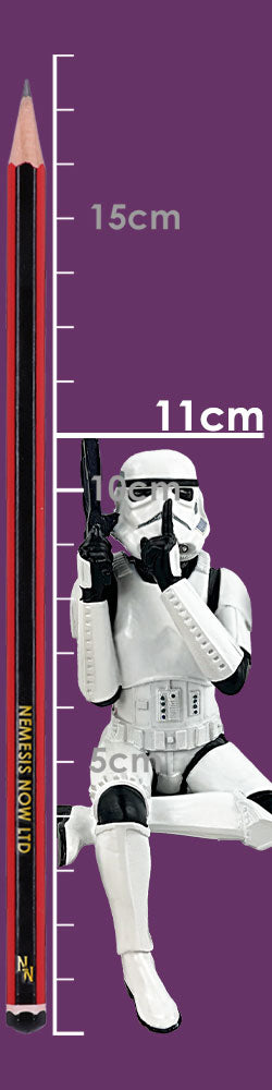 Original Stormtrooper Drei weise sitzende Stormtrooper Figuren 11cm