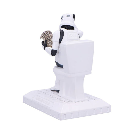 Original Stormtrooper Pooper Trooper auf einer Toilettenfigur