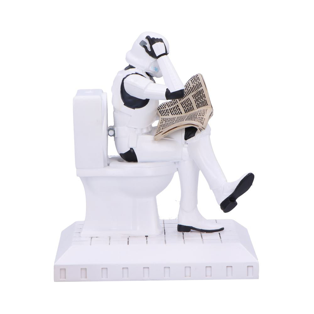 Original Stormtrooper Pooper Trooper auf einer Toilettenfigur