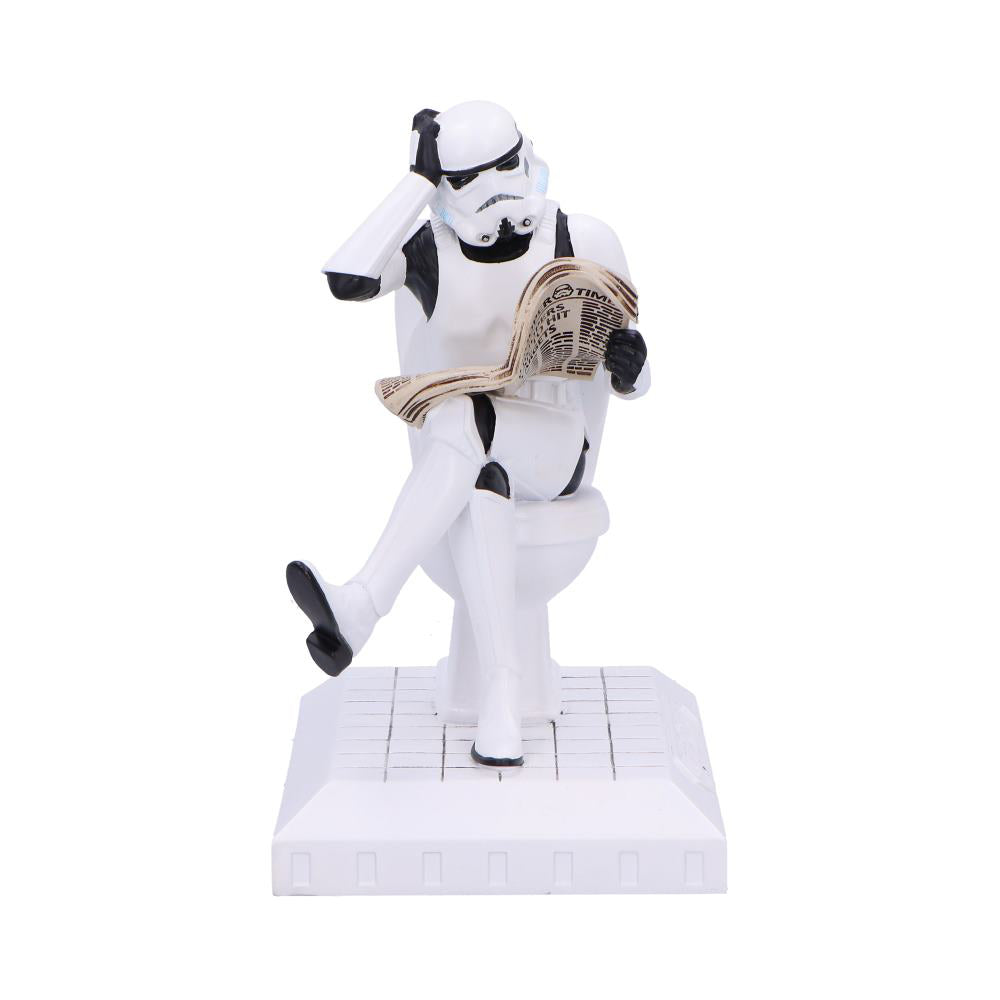 Original Stormtrooper Pooper Trooper auf einer Toilettenfigur