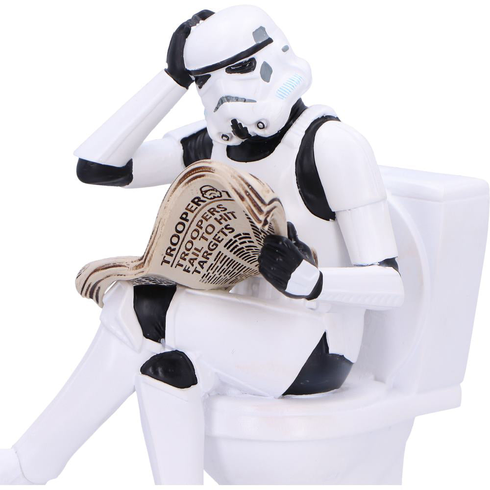 Original Stormtrooper Pooper Trooper auf einer Toilettenfigur