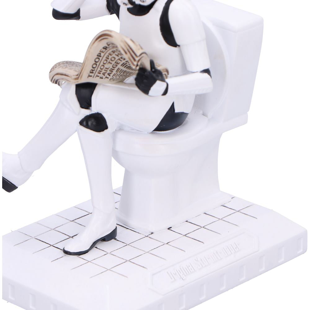 Original Stormtrooper Pooper Trooper auf einer Toilettenfigur
