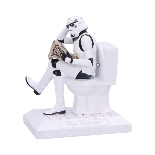 Original Stormtrooper Pooper Trooper auf einer Toilettenfigur