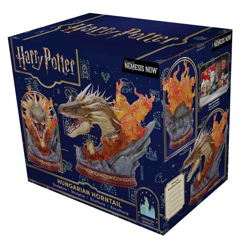 Nemesis Now Harry Potter: Ungarischer Hornschwanz Büste (32,5 cm) – Drachen-Statue - Actionfigurenwelt - Actionfigur Sammlerstück