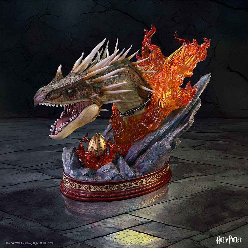 Nemesis Now Harry Potter: Ungarischer Hornschwanz Büste (32,5 cm) – Drachen-Statue - Actionfigurenwelt - Actionfigur Sammlerstück