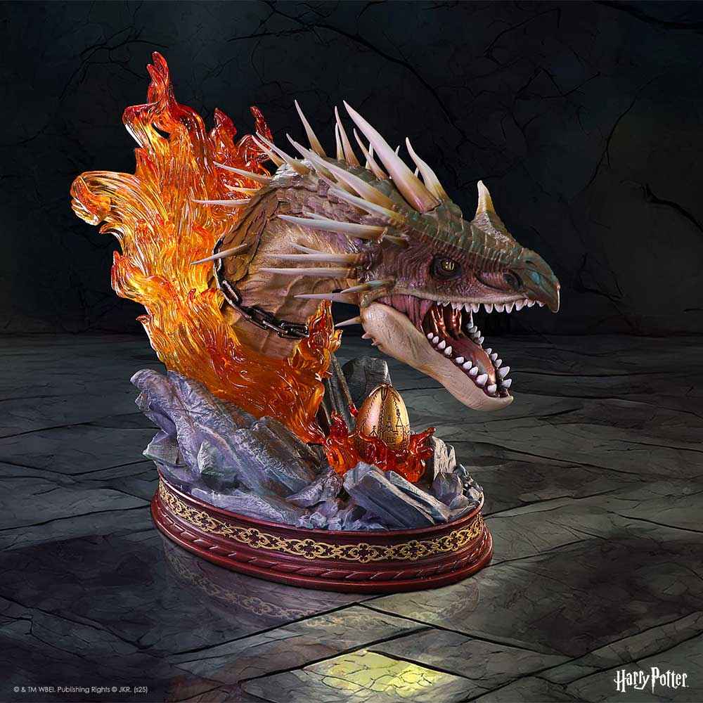 Nemesis Now Harry Potter: Ungarischer Hornschwanz Büste (32,5 cm) – Drachen-Statue - Actionfigurenwelt - Actionfigur Sammlerstück
