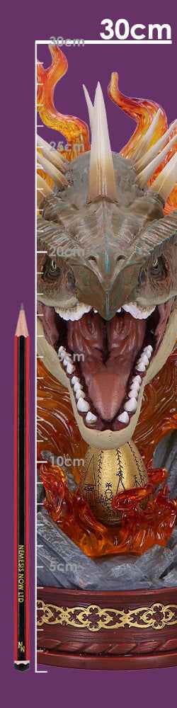 Nemesis Now Harry Potter: Ungarischer Hornschwanz Büste (32,5 cm) – Drachen-Statue - Actionfigurenwelt - Actionfigur Sammlerstück