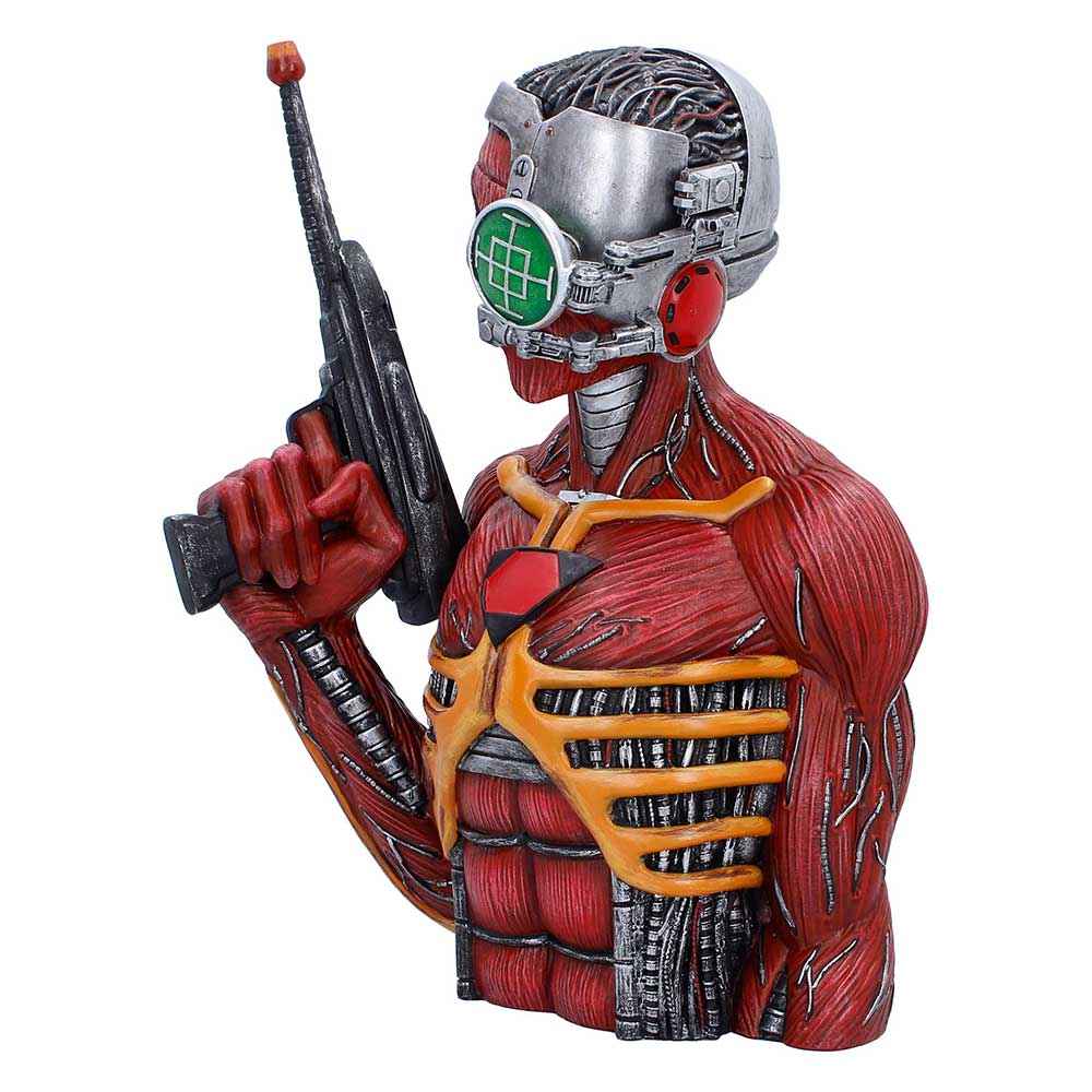 Nemesis Now Iron Maiden: Somewhere In Time Eddie Büste (29,8 cm) – Sammlerfigur - Actionfigurenwelt - Actionfigur Sammlerstück