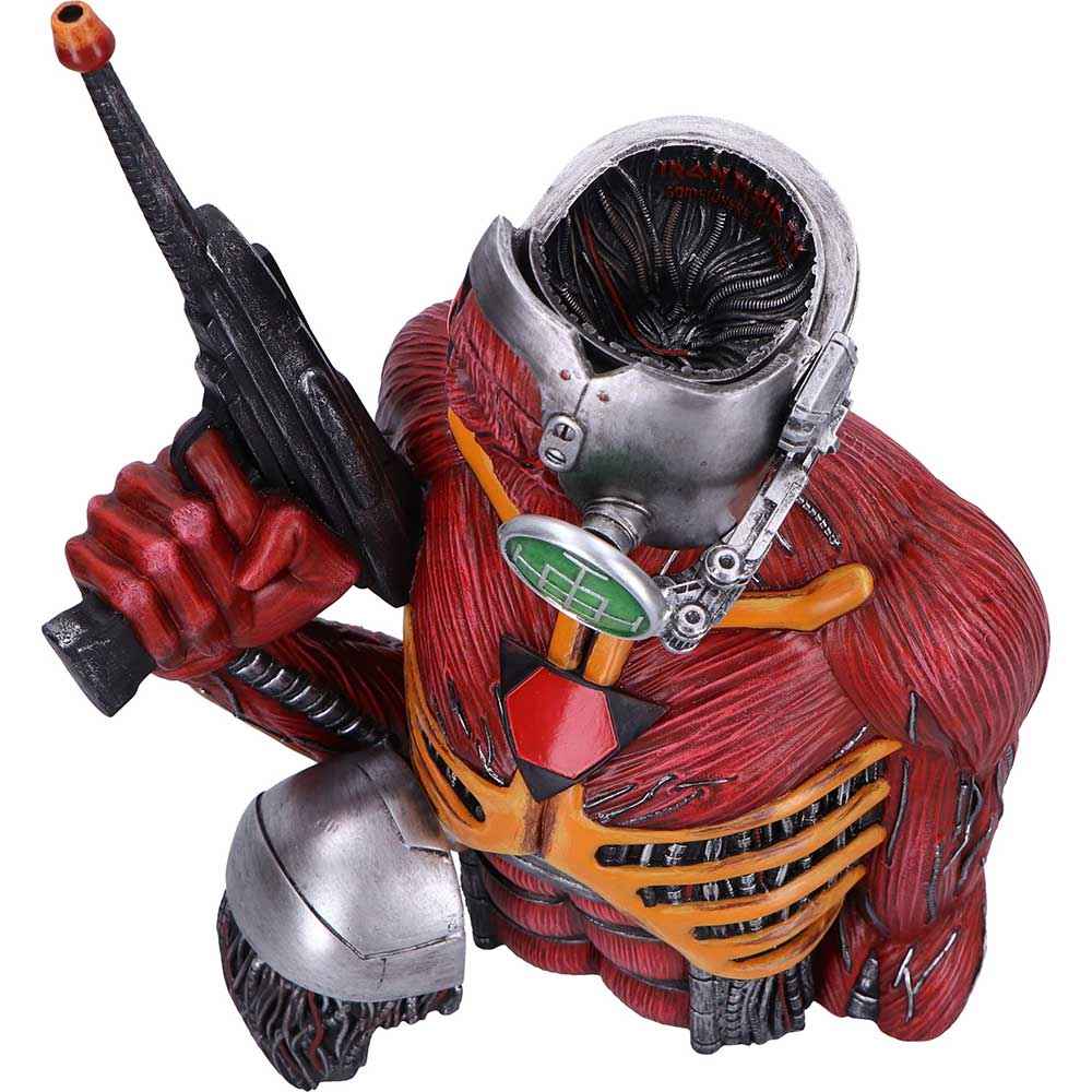 Nemesis Now Iron Maiden: Somewhere In Time Eddie Büste (29,8 cm) – Sammlerfigur - Actionfigurenwelt - Actionfigur Sammlerstück