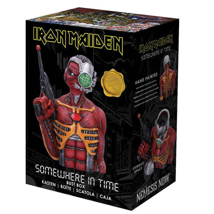 Nemesis Now Iron Maiden: Somewhere In Time Eddie Büste (29,8 cm) – Sammlerfigur - Actionfigurenwelt - Actionfigur Sammlerstück