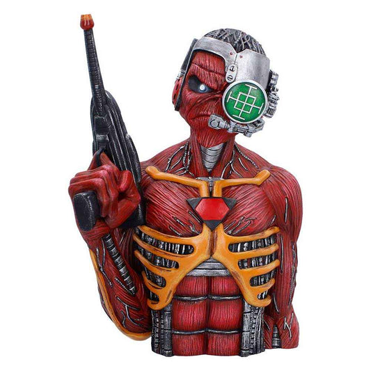 Nemesis Now Iron Maiden: Somewhere In Time Eddie Büste (29,8 cm) – Sammlerfigur - Actionfigurenwelt - Actionfigur Sammlerstück