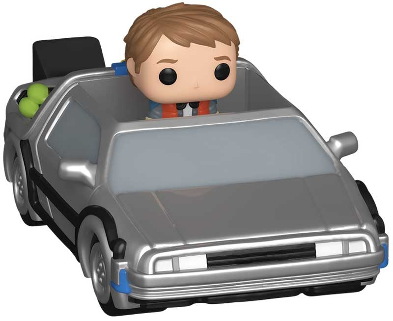 Funko Bitty POP! Rides: Zurück in die Zukunft – Marty McFly und Zeitmaschine Miniset