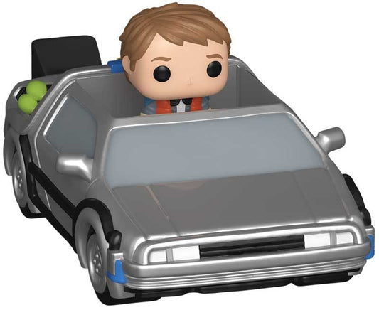Funko Bitty POP! Rides: Zurück in die Zukunft – Marty McFly und Zeitmaschine Miniset