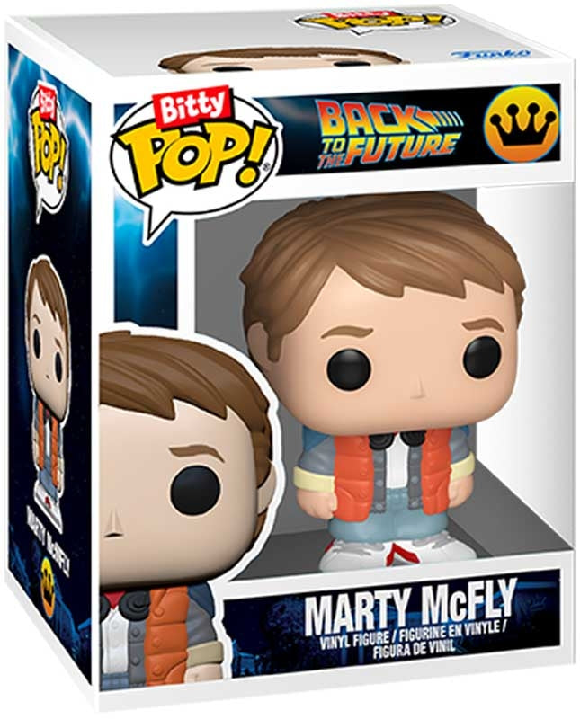 Funko Bitty POP! Rides: Zurück in die Zukunft – Marty McFly und Zeitmaschine Miniset