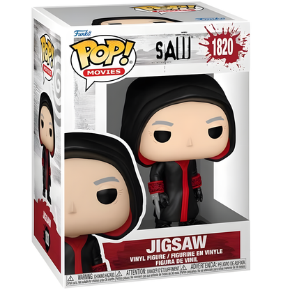 Funko POP! Movies: SAW – Jigsaw w/ Chase Vinylfigur (#1820)