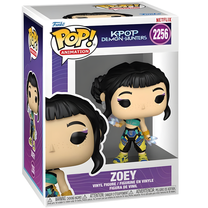 Funko POP! Animation: K-Pop: Demon Hunters – Zoey Vinylfigur (#2256)