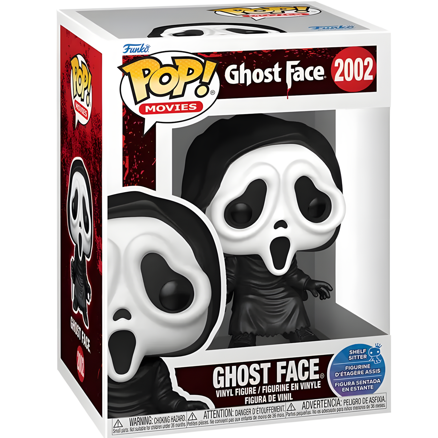 Funko POP! Movies: Scream – Ghost Face (Shelf Sitter) Vinylfigur (#2002)