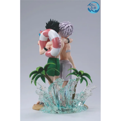 Shan Hai Studio HUNTER×HUNTER: Killua Zoldyck & Gon Freecss Beach Series – Premium Sammlerstatue (1/6 Skala)