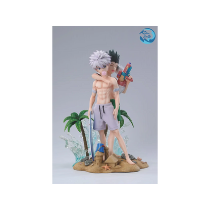 Shan Hai Studio HUNTER×HUNTER: Killua Zoldyck & Gon Freecss Beach Series – Premium Sammlerstatue (1/6 Skala)