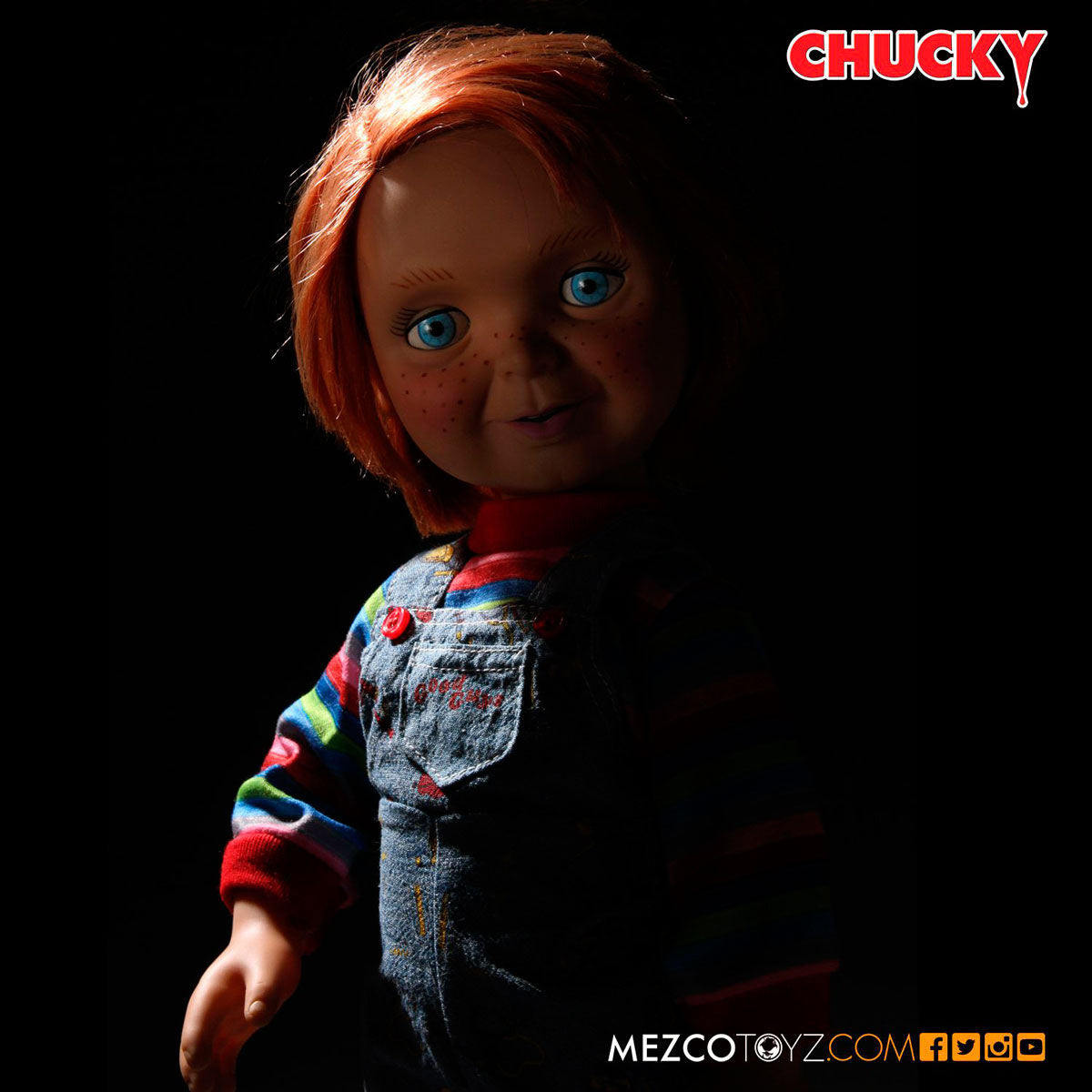 Good Guys Chucky sprechende, bewegliche Actionfigur, 38 cm 15", MEZCO TOYZ