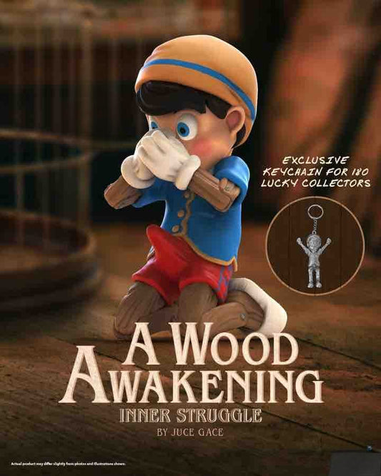 Mighty Jaxx A Wood Awakening: Inner Struggle by Juce Gace Designer Toy