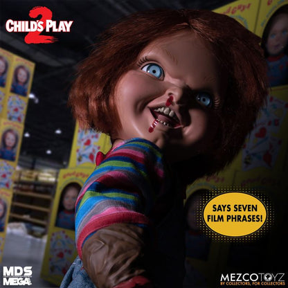 Child's Play 2: Talking Menacing Chucky sprechende Puppe 15" 38cm MEZCO TOYZ